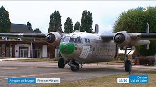 Bourges  laéroport fête ses 90 ans [upl. by Barren]