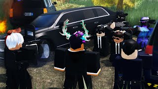 VIP GETS SHOT AT BY CRIMINALS DURING LIMO RIDE  ERLC Roblox Liberty County [upl. by Yearwood]