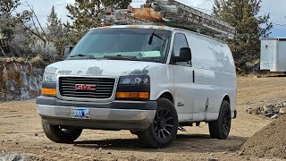 20032020 Chevrolet Express  GMC Savana Cargo 2500 FMVSS 301 Rear Crash Test 50 Mph [upl. by Asenad576]