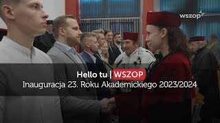 Inauguracja roku akademickiego 20232024 we WSZOP [upl. by Gathard]