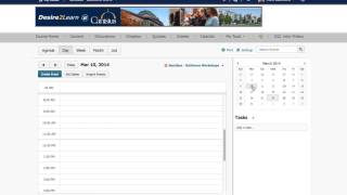 D2L  Introduction to the Calendar Tool [upl. by Vine]