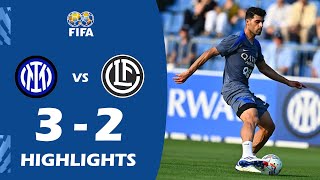 InterLugano 32 Highlights  Amichevole per club 2024 [upl. by Ancier]