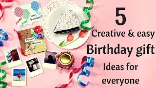 DIY Birthday Gift Ideas  Part 1 [upl. by Pelage]