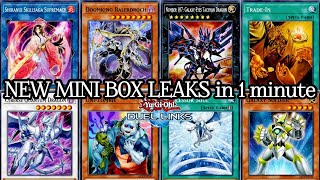 NEW BOX LEAKS TACHYON of GALAXY  Support for Zombies Galaxy and BlueEyes Duel Links [upl. by Neram69]