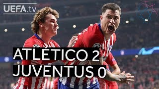 ATLÉTICO 20 JUVENTUS UCL HIGHLIGHTS [upl. by Gayelord]