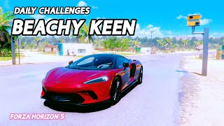 Forza Horizon 5 Daily Challenges Beachy Keen Earn 2 Stars at the Avenida Speed Trap  Mclaren GT [upl. by Chara]