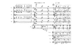 Harrison Birtwistle  Tragoedia Audio  Full Score [upl. by Llemij]