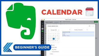 Beginners Guide to Evernote Calendar Full Walkthrough [upl. by Farrell390]