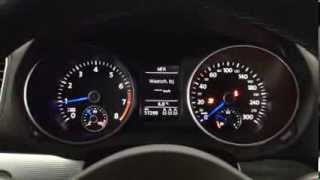 VW Golf 6 VI R R20 KM teller start [upl. by Alsi]