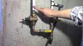 How to adjust amp measure home water pressure [upl. by Cormick]