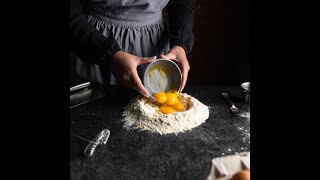 How To Make Semolina Pasta Dough by Hand [upl. by Onnem46]