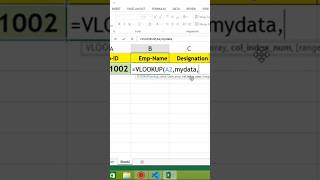 How to use vlookup Vlookup in Exceltrending  trend short [upl. by Thurlow]