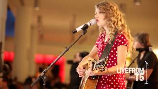 JetBlue  Taylor Swift Live from T5  Back to December  HD [upl. by Cianca]