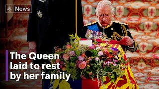 Queen Elizabeth II Funeral royal family say final goodbye [upl. by Adeline]