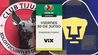 Tijuana vs Pumas  Promo  VIX 🇺🇸 [upl. by Samuele510]