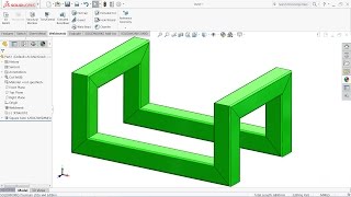 How to create Custom Weldments Profile in Solidworks  Solidworks tutorial [upl. by Vivienne]