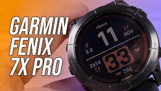 Garmin Fenix 7X Pro il miglior sportwatch evolve ancora [upl. by Uah]