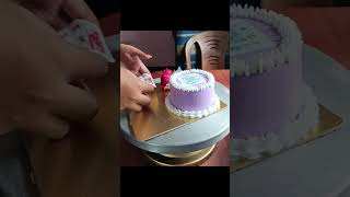 MINI CAKE QR CODE SCANNING likeandsubscribe cakes trending trendindshorts [upl. by Elison739]