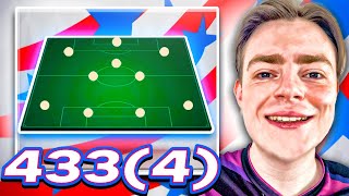 This 4334 is INSANE during Futties ✅ Best FC24 Custom Tactics amp Formation [upl. by Ailadgim2]