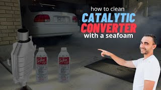 How to Clean The Catalytic Converter with Seafoam Does Seafoam Work catalytic converter cleaner [upl. by Ttennej]