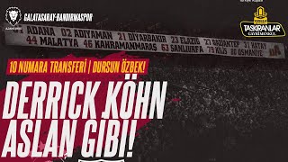 Derrick Köhn ASLAN GİBİ  10 Numara Planı  Vinicius Sahnede  GalatasarayBandırma  Dursun Özbek [upl. by Couchman]