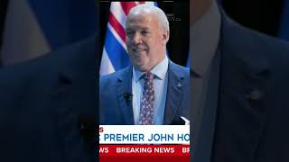 Former BC premier John Horgan dead at 65 bc bcpoli cdnpoli [upl. by Adniuqal]