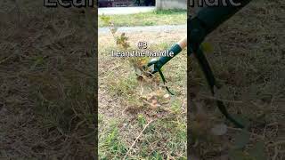 Standup Weed Puller Tool Easy to Remove Weeds Without Benging Over and Kneeling  Rake Weeder [upl. by Arabeila]