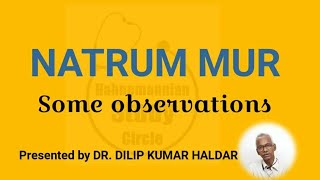 Natrum Mur some common observations [upl. by Kopple]