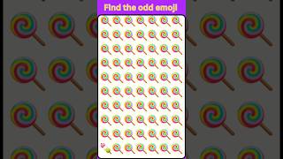 Find the odd emoji out oddone emojiquizz shorts emojishorts anee [upl. by Eylk]