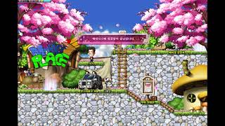 MapleStory BGM Henesys Cherry Blossom Festival [upl. by Rivers]