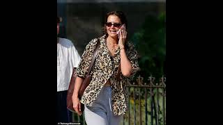 Katie Holmes makes a wild fashion statement in NYC days after ex Tom Cruise won raves for his stu [upl. by Prior661]