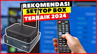 7 REKOMENDASI SET TOP BOX TERBAIK TERBARU 2024  REVIEW MERK SET TOP BOX TV DIGITAL HARGA MURAH [upl. by Aicnom]