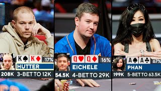 The Craziest Hand of the 2024 WSOP Main Event [upl. by Rosenblast]