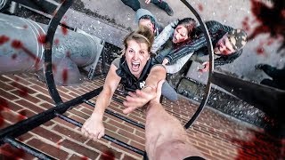 Zombie Escape Parkour POV Chase 🧟 [upl. by Annauqahs]