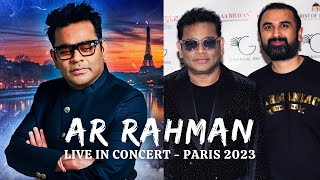 A R Rahman Live in Concert  Accor Arena Paris 2023  Celebrating 30 years of ARR [upl. by Ainnat]