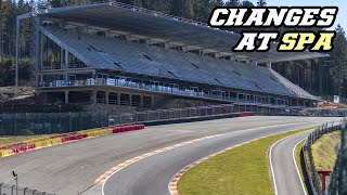 NEW RAIDILLON and other track changes at SpaFrancorchamps 2022 [upl. by Seedman]