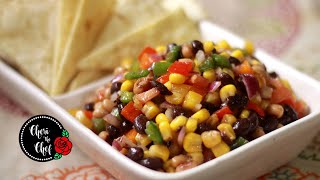 Cowboy Caviar Dip Easy Recipe 🍛 Super Simple Saturday [upl. by Enrobso]