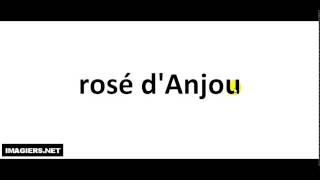 How to pronounce Rosé Danjou [upl. by Hgielrak]