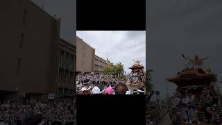 【 岸城神社 宮入 5番 堺町 】 岸和田 岸和田だんじり 岸和田だんじり祭 岸和田だんじり祭り 岸和田祭 だんじり [upl. by Shabbir]