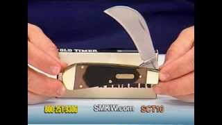 Schrade® Old Timer® Hawkbill with Sawcut Delrin® Handle [upl. by Vonny853]