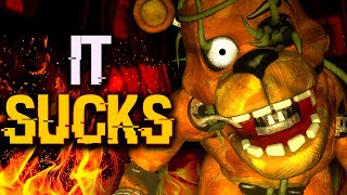 The Most BROKEN FNAF Fan Game it crashed like 5 times [upl. by Anerol]