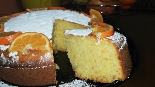 قاطو كيكة المندرين بطريقة ساهلة و الطعم روعة Mandarins Cake [upl. by Ranit]