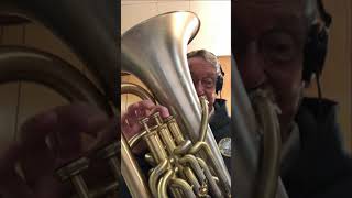 Crown Imperial  Baritone Horn  Euphonium Excerpts Played by David Werden [upl. by Llerdna]