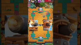 Canon Cart vs Flying Cart ☠️🤝 cr clashroyale gameplay trending viral ytshort supercell [upl. by Argela794]