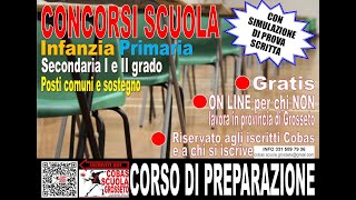 Preparazione ai concorsi scuola 2024 la prova orale [upl. by Kimber]