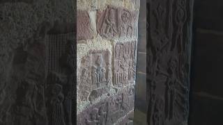 15th century prison guards carvings Carlisle Castle [upl. by Nodmac]