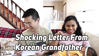 Shocking Letter From Korean Grandfather [upl. by Lunnete360]