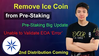 Remove Ice Coin from PreStaking  Ice Network PreStaking Update  Ice 2nd Distribution Coming [upl. by Jesher650]