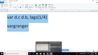 Causalidade de Granger Stata  como interpretar [upl. by Bratton]