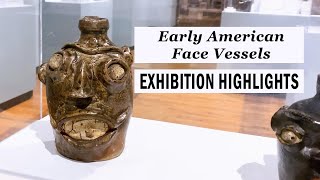 A Closer Look at Early American Face Jugs from Edgefield SC Plus Learn About Dave the Potter [upl. by Mirella588]